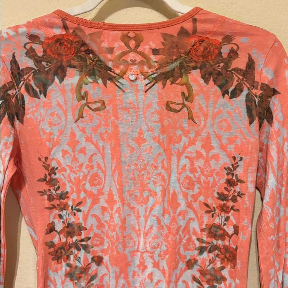Butterfly Dropout Long Sleeve Top - Picture 7 of 13